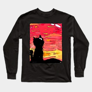 Black Cat Long Sleeve T-Shirt